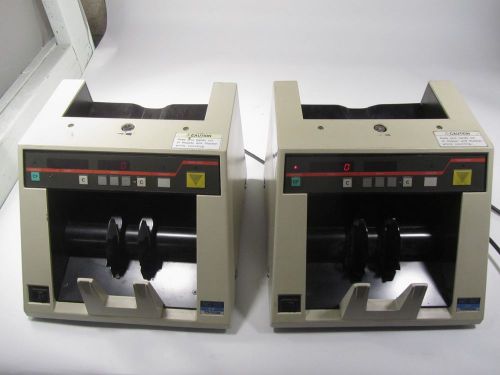 Lot of 2 Toyocom NC-50 CF Currency Counter