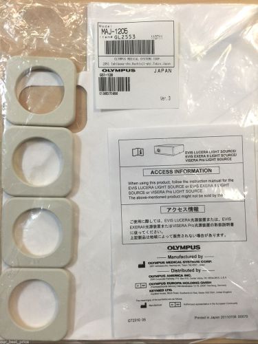 Olympus maj-1205 foot holders set/placement template for lucera, exera or visera for sale