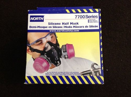 Honeywell 7700 half mask north air-purifying respirator include 2 cartridges for sale