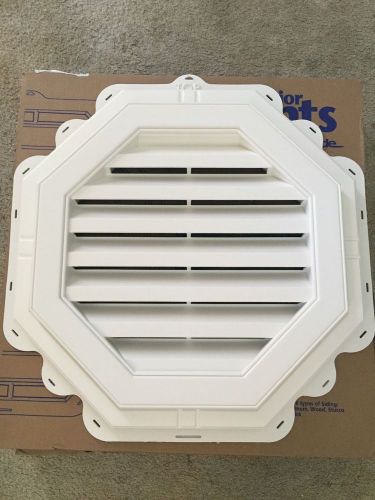 New Exterior Accents by Alside 22&#034; octagonal Gable Vent in White