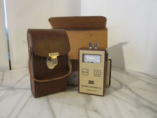 Delmhorst j-3 deluxe analog moisture meter douglas fir excellent w leather case for sale