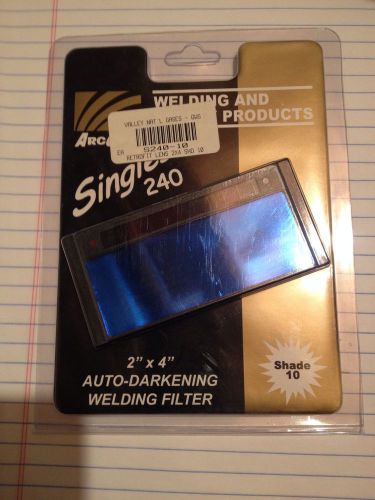 Arcone t240-10 tradesman auto-darkening filter 2-inch x 4-1/4-inch x 2-inch - ho for sale