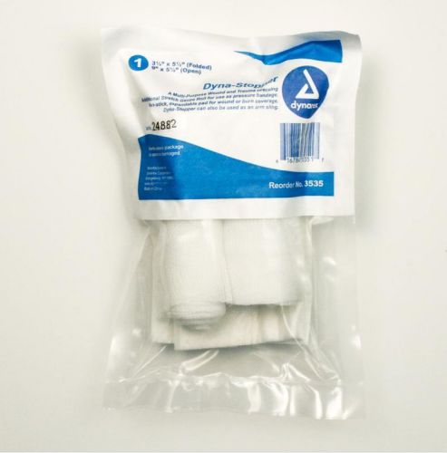 Dynarex 3535 dyna stopper trauma dressing sterile: sold individually for sale