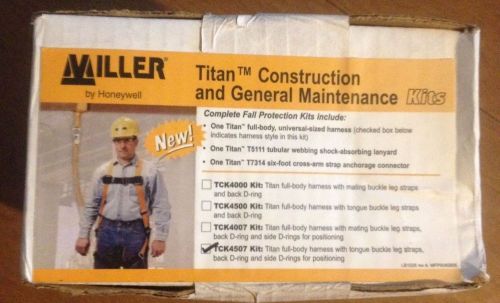 MILLER TCK4507 TITAN FALL PROTECTION KIT - NEW - MADE IN MEXICO