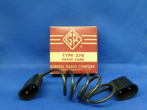 General radio patch cord type 274 for sale