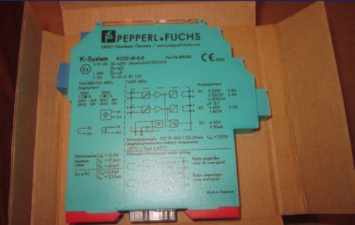 NEW IN BOX PEPPERL+FUCHS TRANSFORMER BARRIER KCD2-SR-EX2 ALL NEW