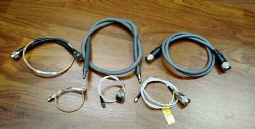 Lot of Assorted Cable Cords Cord Test Equipment Electrical