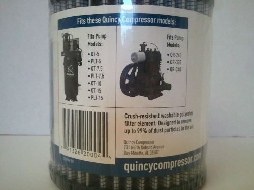 New- Quincy Compressor 110377E100 Polyester Air Filter Element