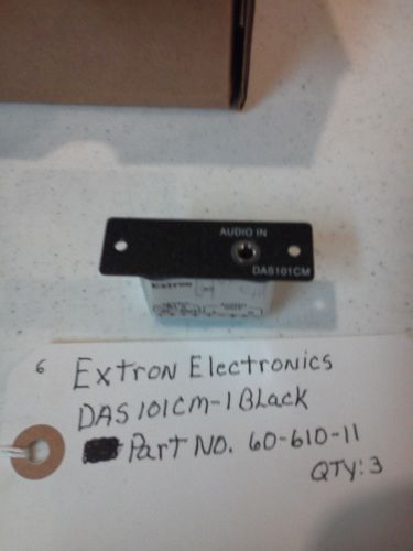 Extron DAS101CM-1-BLK - Audio Buffer