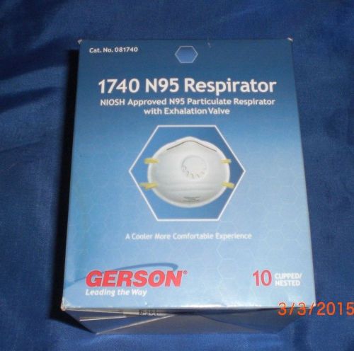 GERSON 1740 N95 RESPIRATOR MASK