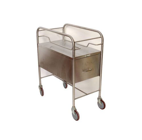 Stainless Steel Cart by Smith and Nephew Rolling Bar Cart Medical Cart
