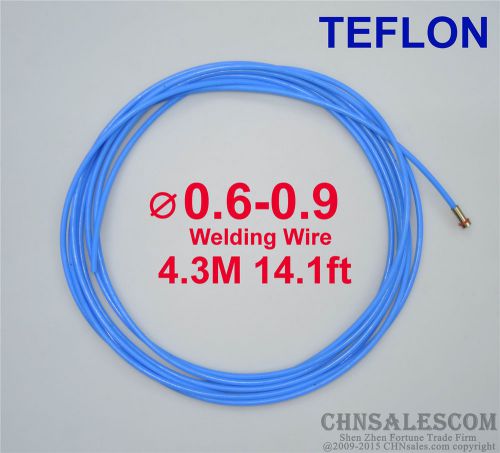 European style MIG MAG TEFLON Liner 0.6-0.9 Welding Wire Connectors 4.3M 14.1ft