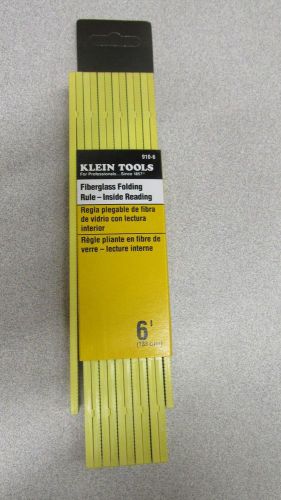 Klein Tools 910-6 Fiberglass Folding Rule - Inside Reading ESL