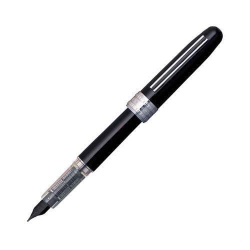 Platinum Plaisir Medium Nib Fountain Pen, Black (PGB-1000-#1-M)