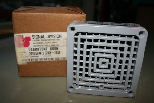 Federal Signal 350 120 Volts 60Hz Vibratone Horn