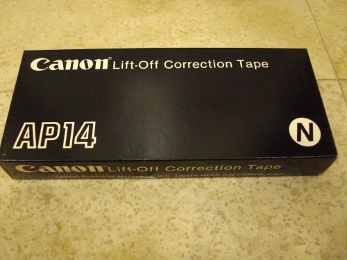 Genuine Canon AP14 Lift-Off Correction Tapes Lot Of 10 Boxes ( 6 In Each Box )