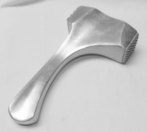 Vintage Heavy Cast Aluminum Dual Sided Meat Tenderizer Hammer