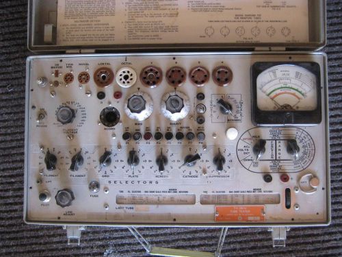 Hickok tv-3b/u good condition rare vacuum tube tester us navy needs calibration for sale