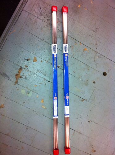 2 tubes / 2 pounds (56 sticks) of worthington 15% brazing rod for sale