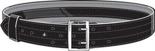 Safariland 87V-36-6B Plain Black SZ 36 Suede Lined 2.25&#034; Velcro System Duty Belt