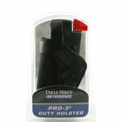 Uncle mike&#039;s 3520-2 kodra nylon plain pro 3 lh beretta 92/96 gun holster for sale