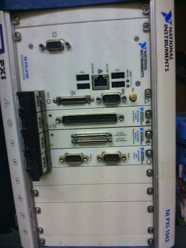 National Instruments PXI-1042 chassis with control boards