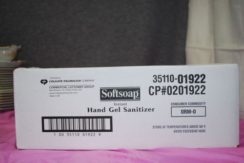 Case of 12 - softsoap instant hand gel sanitizer refills (27 fl oz) (#s4550) for sale
