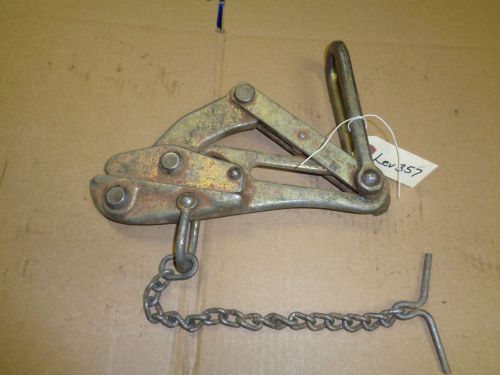 Klein tools inc. cable grip puller 1692-5at .218 - .55  8,000 lbs  lev357 for sale