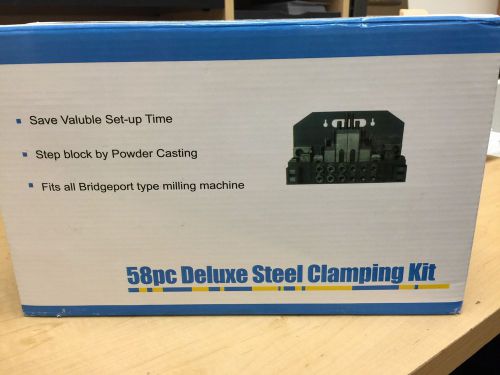Cen-tech deluxe steel clamping kit model 5952 - 58 piece nib for sale