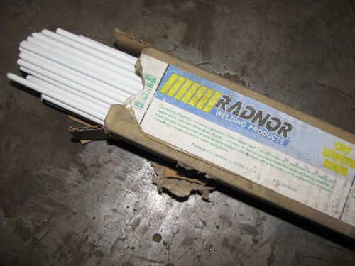 Radnor by harris 1/8 x 36  flux coated low fuming brazing welding filler rod 1lb for sale