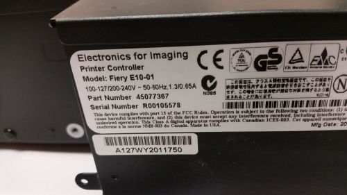 Fiery Print Controller Konica Minolta IC-412 C360 ET-01 EFI