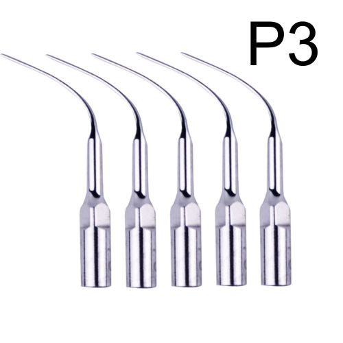 5x new P3 Dental Ultrasonic Scaler Tips scaling tips handpiece Fit EMS UDS
