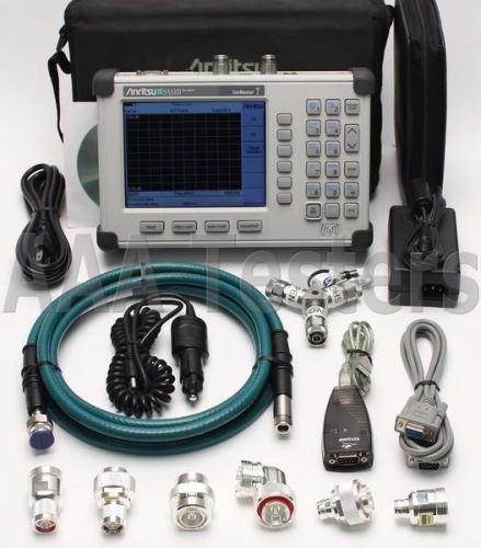 Anritsu s331d sitemaster cable &amp; antenna analyzer site master opt 3 color &amp; 29 for sale