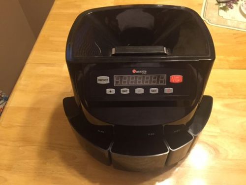 CASSIDA C-200 COIN COUNTER  USED IN GREAT CONDITION