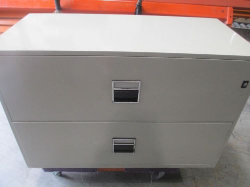 #k369 2 drawer lateral fire resistant legal file / filing cabinet! file storage for sale