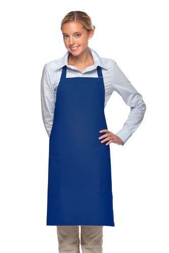 New DayStar Two Pocket Bib Apron Adj Neck New Style 230, - Made in the USA