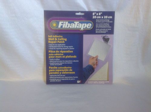 Fibatape 8&#034;X8&#034; Self-Adhesive Perforated Aluminum Wall And Ceiling Repain Patch