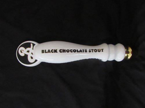 BROOKLYN BREWING CO. Black Chocolate Stout BEER TAP HANDLE 12 1/2&#034;