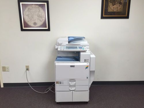 Ricoh mp c3001 color copier machine network printer scanner fax copy for sale