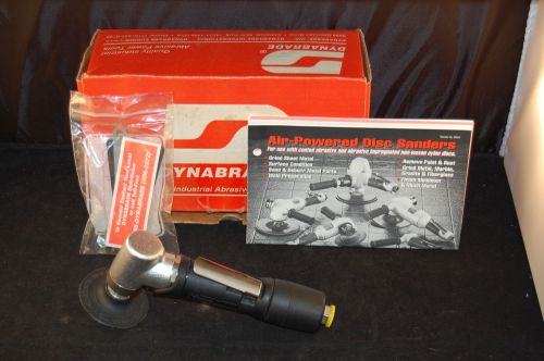 Dynabrade 52500 pneumatic 2&#034; disc sander 25,000 rpm in box for sale