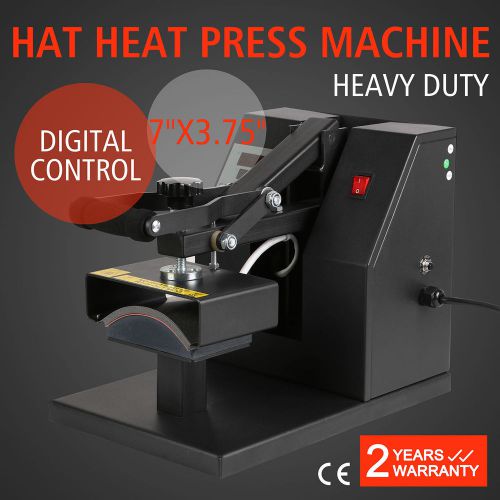 Hat ball cap heat press transfer lcd display durable use thick board excellent for sale