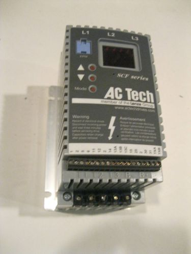 Lenze ac tech  sf210 micro ac vfd inverter drive 208/240vac, 0-230 output, 1hp for sale
