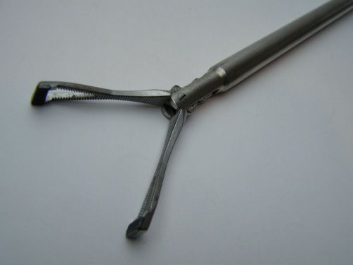 SNOWDEN PENCER Babcock Forceps 14&#034; TC Jaws Serrated 10mm Endoscopic Instrument