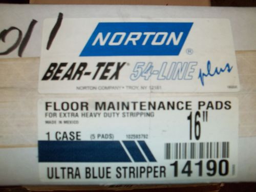 Norton Bear-Tex 54-Line plus Floor Maintenance Pads 16&#034; 14190