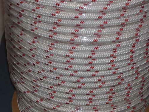 Double Braid Polyester 1/2&#034;x 600 feet arborist rigging tree rope halyard line