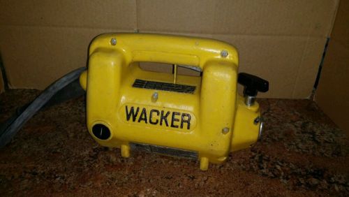 Wacker Concrete Vibrator, 20 ft Whip, with Stinger Head