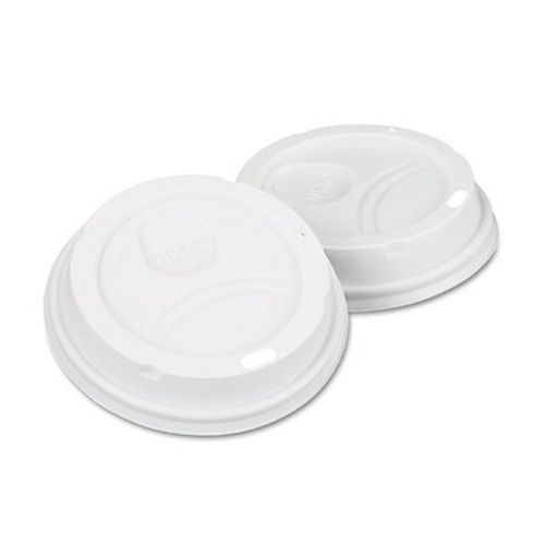 Dixie Dome Drink-Thru Lids for 10-, 12- and 16-Oz. Paper Hot Cups, 50 per Pack