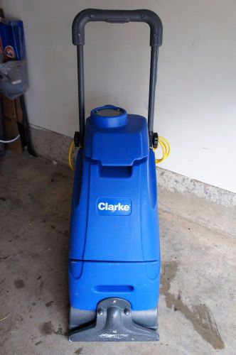 Clarke clean track 12 self contained portable carpet extractor cleaning machine for sale