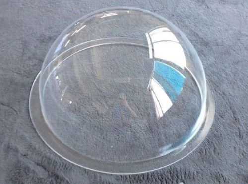 Acrylic Dome / Plastic Hemisphere - Clear - 12&#034; Diameter with 3/4&#034; Flange