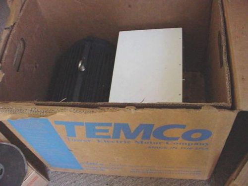 Temco X0873 3 phase converter NOS max. load 7HP 208/240V mill lathe drill press